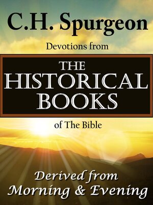 cover image of C.H. Spurgeon Devotions from the Historical Books of the Bible
